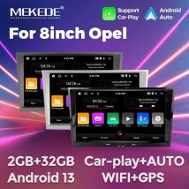MEKEDE 8'' Autoradio GPS Carplay Multimedia For Opel Astra H J 2004 Vectra Vauxhall Antara Zafira Corsa C D Vivaro Meriva Veda