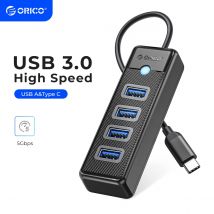 ORICO-Multi Type C Splitter 4 porte USB 3.0 HUB Adattatore OTG ad alta velocità da 5 Gbps per PC Accessori per computer MacBook Pro