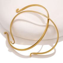 5 Stück Edelstahl für DIY Schmuckherstellung Schlaufen 18K PVD Vergoldung Verbinder Anhänger Armbänder Charms Erkenntnisse Großhandel