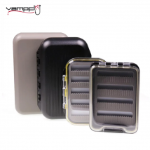 Vampfly Wasserdichte Angeln Fliegen Box Nymphe Trockene Fliegen Streamer Rohr Fliegen Forelle Lachs Angeln Fliegen Haken Zubehör Tackle Box