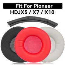 Ear Pads For Pioneer HDJ-X5 HDJ-X5BT HDJ-X7 HDJ-X10 X5 X5BT X7 X10 Headphone Earpads Replacement Headset Sponge Foam