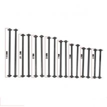 2pcs/set Drive Shaft Transmission Axle Total Lenth 61 63 70 77 84 86 89.5 101mm Dogbone for RC 1:10 HSP RC Model Car CVD