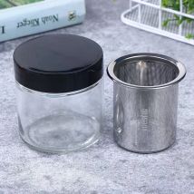Jewelry Cleaning Jar Diamond Washing Cup Glass Cleaning Pot With Dustproof Lid For Watchmaker For Beads Necklace Rings
