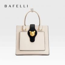 BAFELLI DAMENTASCHEN NEU 2025, CELEBRITY FASHION CAT HANDTASCHE, CROSSBODY SHOULDER, WEIBLICHES LEDER, DESIGNER, stilvolle, luxuriöse Geldbörse