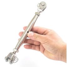 M5/m6/m8/m10/m12/m16/m20 Edelstahl 304 Edelstahl 304 Rigging-Schraube, geschlossener Körper, Backen-/Backen-Spannschloss