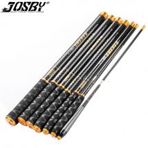 Josby Pesca Karpfen Angelrute Teleskop Reise Hart kohle faser Feeder Stange langlebig ultraleichte Pesca 1,8 m 2,7 m 3,6 m 4,5 m 5,4 m
