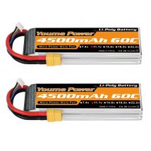 2PCS Youme 3300mah 4500mah 6500mah Lipo 3S 4S 6S Batterie 11,1 V 14,8 V 22,2 V T XT60 RC Teile