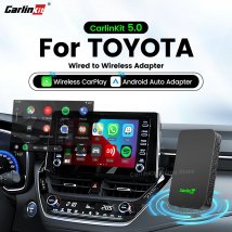CarlinKit 5,0 CarPlay Android Auto adaptador inalámbrico Dongle para Toyota Corolla Rav4 Camry