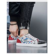 New Fashion Trendy Men's Board Shoes Anti slip Student Casual Sports Single Shoes