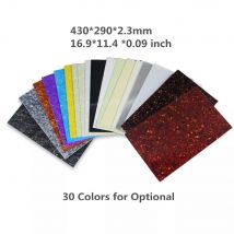 FLEOR 1PC Chitarra Elettrica Basso Battipenna Piastra Scratch Battipenna Materiale Foglio Vuoto Piastra Personalizzata 430x290x2.3mm per Chitarra FAI DA TE