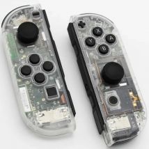Left Right Housing For Nintendo Switch Joy-con Controller Shell Set Gamepad Replacement Case Clear Transparent Protective Case