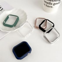 Abdeckung für Apple Uhrengehäuse 45mm 44mm 40mm 41mm 38mm 42mm 44 45mm Zubehör PC-Schutz Stoßstange iwatch Serie 8 7 se 6 5 4 3 9