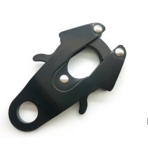 Karabiner-Kletterschnalle, hängende Aluminiummutter, Rucksackschnalle, Sicherheitsschnalle, Outdoor-Schutzausrüstung, große Hunde, Haustier