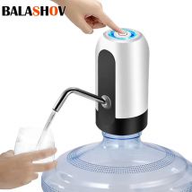 Tragbare automatische Wasserflaschenpumpe, elektrischer Kaltwasserspender für Garrafon, wiederaufladbare USB-Flasche, automatischer Schalter zum Trinken