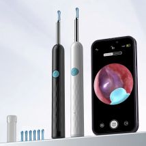 Visuelle Ohrenreinigungskamera, WIFI-Ohrpicker, tragbares digitales Werkzeug zum Entfernen von Ohrenschmalz, 6 LEDs, Ohrstöpsel, HD1080P, 4,2 mm Ohrlöffel-Hülle
