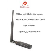 RT5572 dual-band 2.4G/5G wireless network card 300M dual antenna WiFi adapter USB transmitter receiver