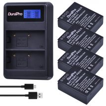 DuraPro 1800 mAh BLH-1 Bateria BLH1 BLH 1 wiederaufladbarer Kamera-Akku + Ladegerät für Olympus E-M1 Mark II EM1-2 EM1 Mark Kamera