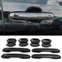Exterior Door Handle Cover + Door Bowl Cup For Lexus GX GX550 J250 2024 2025 Carbon Fiber Car Accessories