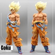 44CM Dragon Ball Z Son Goku Namek figurki Anime Super Saiyan posąg Goku PVC kolekcja figurek zabawki modele prezenty
