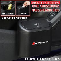 1 Stück abs Mini Auto Mülleimer mit Deckel für Toyota Honda Mazda Mitsubishi für Jeep mg Fahrzeug Mülleimer Auto Mülleimer Müll