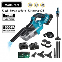 Aspirapolvere elettrico Aspirapolvere senza fili portatile per auto domestica Strumento di pulizia portatile ad alta potenza a doppio uso per batteria Makita 18V
