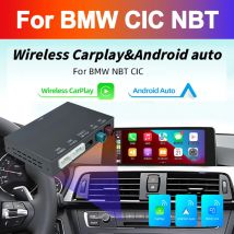 Drahtloser Carplay Android Decoder für BMW CIC System NBT ID4 System unterstützt Android Auto Mirror Link Multimedia Play