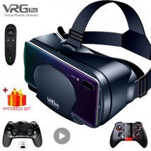 Zestaw słuchawkowy Virtual Reality 3D VR Inteligentne okulary Kask do smartfonów Telefon komórkowy