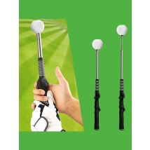 Telescopic Warm Up Golf Swing Trainer Telescopic Golf Club Golf Training Grip Correcting Gesturer Portable Training Aid