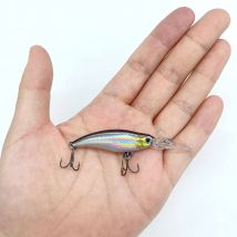 DUODUOYU 1PCS Mini Sinking Minnow Wobbler Angeln Lockt 2,1g/4,3g Forelle Künstliche kunststoff Harten Köder jerkbait Crankbait Bass