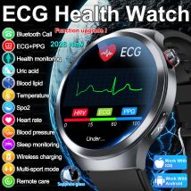 2026 Nuovo ECG + PPG Analisi Salute Smart Watch Rilevamento accurato Grasso corporeo Acido urico Pressione sanguigna Orologio per ossigeno nel sangue Orologio per chiamate