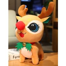 New Deer Santa Claus Plush Toy Stuffed Animal Soft Cute Elk Snowman Pillow Doll Toys for Children Girls Kids Christmas Gift