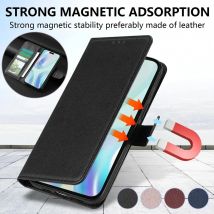 Brieftasche mit Kartenfächern, klassischer Stil, magnetische Flip-Ledertasche für Apple iPhone 16 Pro Max 15 Plus 14 13 12 11 SE 2 X XR XS 8 7