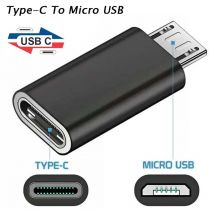 Adattatore micro USB maschio a tipo C femmina Connettore convertitore caricabatterie USB-C per adattatore Android Xiaomi Huawei Redmi