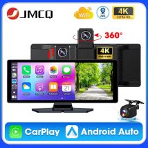 10,26 Zoll 4K Dash Cam Wireless Carplay Android Auto 360 °   Rotation Auto DVR Dual Lens Dashcam LKW Kamera Laufwerk Recorder FM AUX