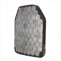 25 x 30 cm Siliziumkarbid-Keramikplatte, sechseckige Sic kugelsichere Platte, Schutzplatte, wissenschaftliche Forschung, Sammlung, Figuren