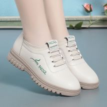 Frühling Herbst Frauen Anti-Rutsch-Soft Bottom Komfort Mode Oxford Schuhe lässig flach leichte weiche Leder Turnschuhe