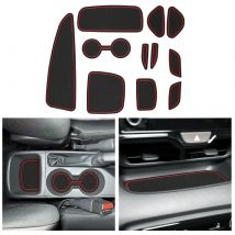 LFOTPP Car Door Groove Pad for Toyota Yaris XP210 2020-2024 Anti-Slip Door Gate Slot Mats Auto Interior Yaris XP210 Accessories