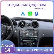 10,25 "Für Jaguar XJ XJL X351 2012-2018 Android 14 GPS Radio Multimedia Player Drahtlose Carplay Auto Original auto OEM Menü