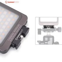 Sunwayfoto DP-12 12mm Dedicated Video Light Mini Quick-Release Plate
