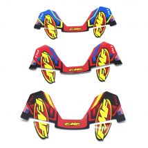 Adesivo FMF 4T Decalcomanie per tubi marmitta di scarico moto impermeabili (30 cm x 17 cm) universale per auto da moto