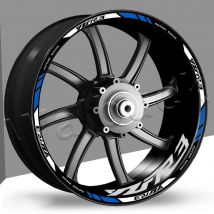 Per YZF-R3 r3 yzfr3 Adesivo riflettente per ruota moto Stripe Tape Rim Hub Decal Accessori Waterpoof