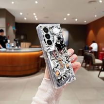 Cartoon- und Anime-Charaktere Harte Handyhülle für Samsung Galaxy ZFold7 ZFold4 Z Fold 7 6 5 4 3 ZFold6 ZFold3 ZFold5