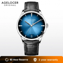 AGELOCER Original Budapest Uhr Herren Vogue Formal Großer Kalender Automatische Mechanische Uhr