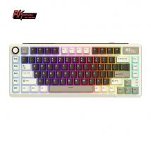 RK ROYAL KLUDGE L75 Tastiera da gioco wireless Personalizza tasti di scelta rapida PBT Keycap Guarnizione Struttura Tastiera meccanica tri-modale