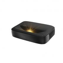 Projektor 2026 UST Triple Laser Mini DLP, natywne 1080P, Google TV, 1200 ANSI, ultra krótkoogniskowy projektor wideo 4K, automatyczne ustawianie ostrości, WiFi