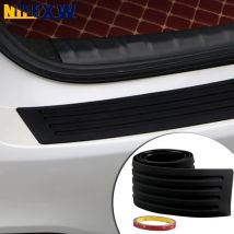 Car Trunk Protector Plate Rubber Car Rear Bumper Trim Anti-collision And Anti-scratch Protection Sticker Strip Accessories
