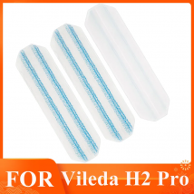 Stracci di ricambio adatti per il sistema di mop piatto Vileda H2prO, panno in microfibra riutilizzabile lavabile |   Cassaforte su pavimenti in legno, vinile, piastrelle