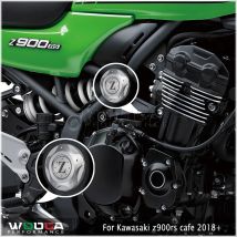 WOOGA Telaio Foro Tappi Telaio Clip Coperture Per Il 2018-2025 Kawasaki z900rs cafe Accessori Moto di Alluminio di CNC Z900 RS CAFE