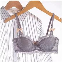 BANERDANI Licht Luxus Französisch Pure Desire Dreieck Tasse Atmungsaktive Neue Frühling/Sommer Atmungsaktive Sexy Spitze Nicht Leere Tasse Bh Abdeckung