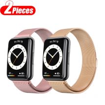 Magnetische Schleife Band Für Huawei Uhr Fit 2 Strap Metall Milanese Armband Für Huawei Uhr Fit 2 Correa Gürtel zubehör